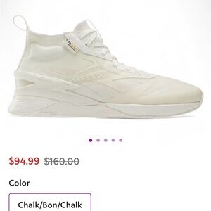 Reebok Nano Cream High-Top Sneakers